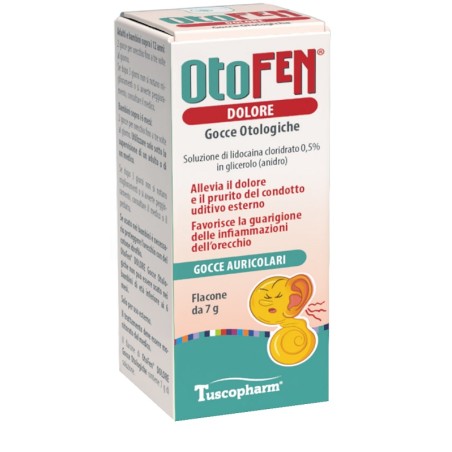 Tuscopharm Gocce Otologiche Otofen Dolore 7 G Tuscopharm Gocce Otologiche Otofen Dolore 7 G