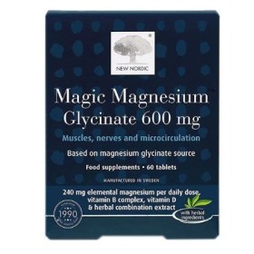 New Nordic Magic Magnesium Glycinate 60 Compresse