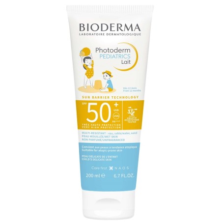 Bioderma Photoderm Ped Lait Spf50+ 200 Ml