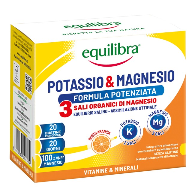 Equilibra Potassio & Magnesio 3 20 Bustine