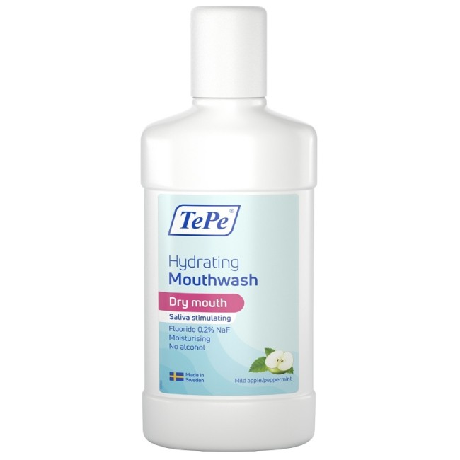 Tepe Hydrating Collutorio Stimolatore Saliva Mela/menta Piperita 500 Ml Tepe Hydrating Collutorio Stimolatore Saliva Mela/menta Piperita 500 Ml