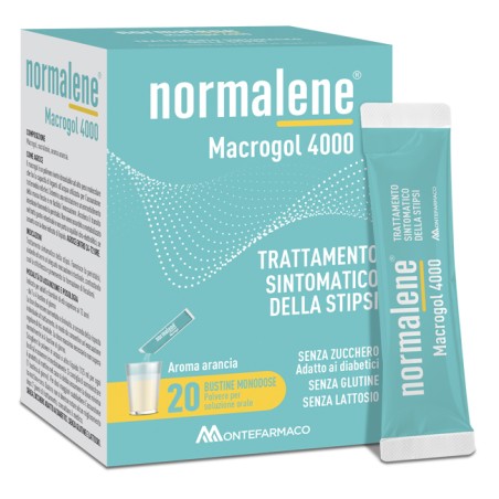 Montefarmaco Normalene Macrogol 4000 20 Buste Montefarmaco Normalene Macrogol 4000 20 Buste