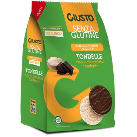 Farmafood Giusto Senza Glutine Tondelle Cioccolato Fondente New 60 G Farmafood Giusto Senza Glutine Tondelle Cioccolato Fondente New 60 G