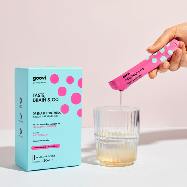 The Good Vibes Company Goovi Drenante Melograno&frutti Di Bosco 24 Stick Pack