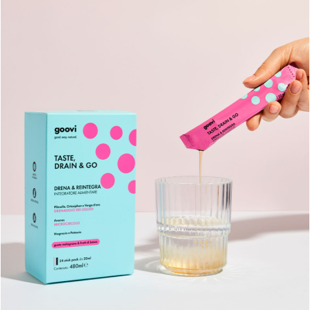 The Good Vibes Company Goovi Drenante Melograno&frutti Di Bosco 24 Stick Pack