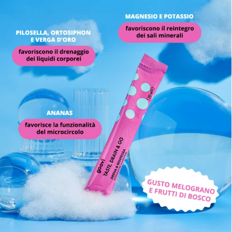 The Good Vibes Company Goovi Drenante Melograno&frutti Di Bosco 24 Stick Pack