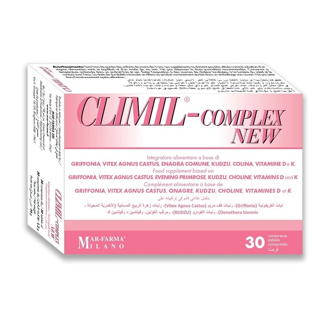 Mar-farma Climil Complex New 30 Compresse Mar-farma Climil Complex New 30 Compresse