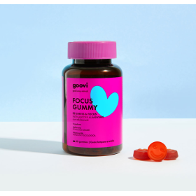The Good Vibes Company Goovi De-stress&focus Focus Gummy 60 Gummies