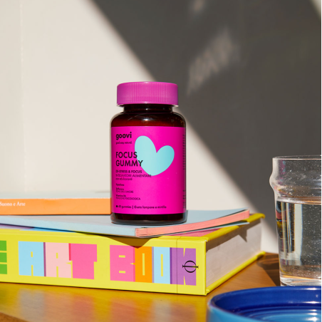 The Good Vibes Company Goovi De-stress&focus Focus Gummy 60 Gummies