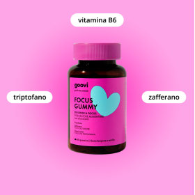 The Good Vibes Company Goovi De-stress&focus Focus Gummy 60 Gummies