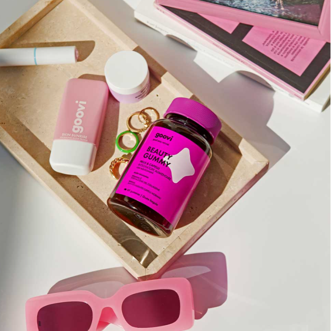 The Good Vibes Company Goovi Pelle&capelli Beauty 60 Gummies The Good Vibes Company Goovi Pelle&capelli Beauty 60 Gummies