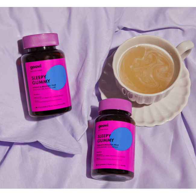 The Good Vibes Company Goovi Sonno&bellezza Pelle Sleepy 60 Gummies