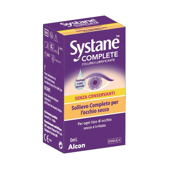 Farmed Collirio Lubrificante Systane Complete Senza Conservanti 10 Ml