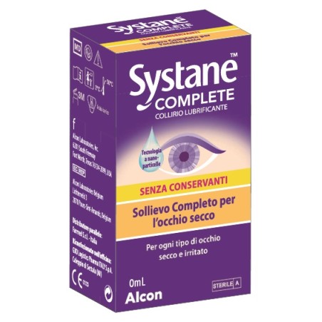 Farmed Collirio Lubrificante Systane Complete Senza Conservanti 10 Ml