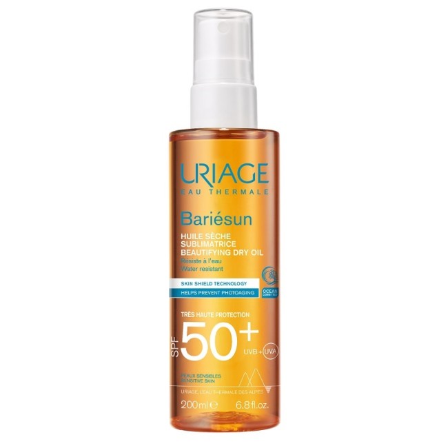 Uriage Bariesun Spf50+ Olio Secco Illuminante 200 Ml Uriage Bariesun Spf50+ Olio Secco Illuminante 200 Ml
