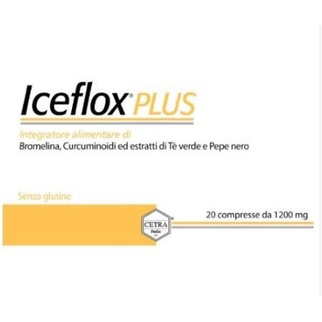 Cetra Pharma Iceflox Plus 20 Compresse Cetra Pharma Iceflox Plus 20 Compresse