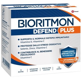 Bioritmon Defend Plus Integratore per il Sistema Immunitario 14 bustine