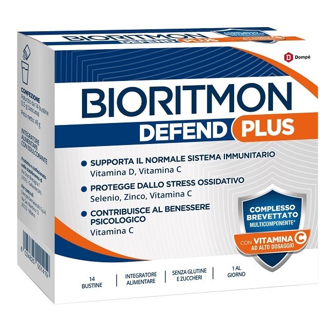 Bioritmon Defend Plus Integratore per il Sistema Immunitario 14 bustine