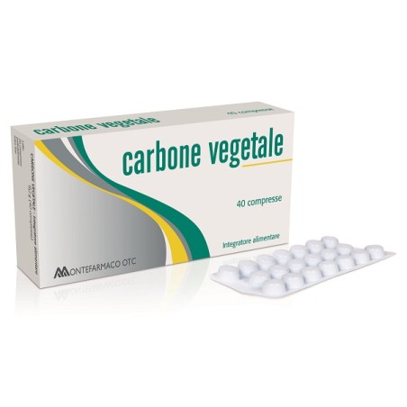 Montefarmaco Carbone Vegetale 40 Compresse