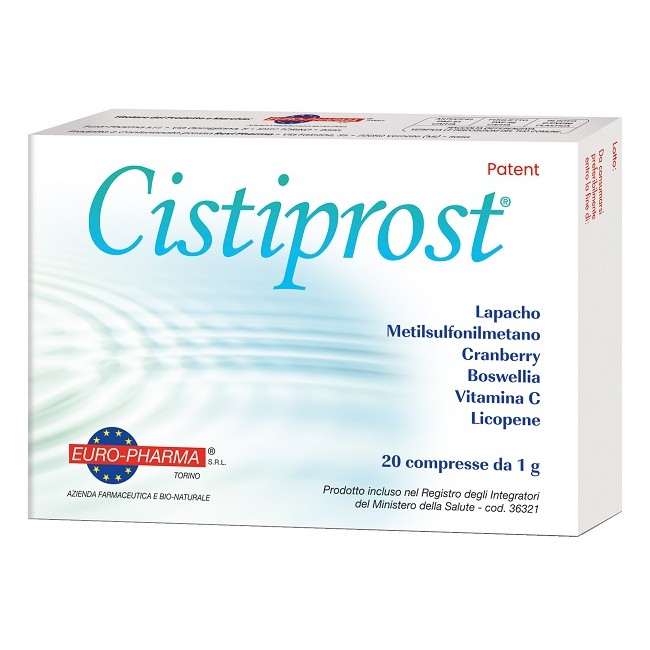 Euro-pharma Cistiprost 20 Compresse Da 1 G