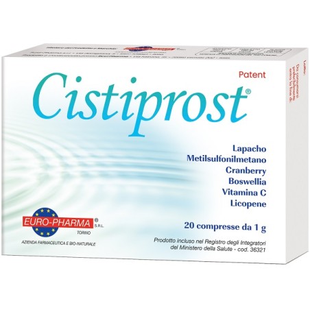 Euro-pharma Cistiprost 20 Compresse Da 1 G Euro-pharma Cistiprost 20 Compresse Da 1 G