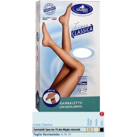 Desa Pharma Sauber Gambaletto Open Toe Maglia Microrete 70 Den Colore Medio Taglia 4 Linea Classica