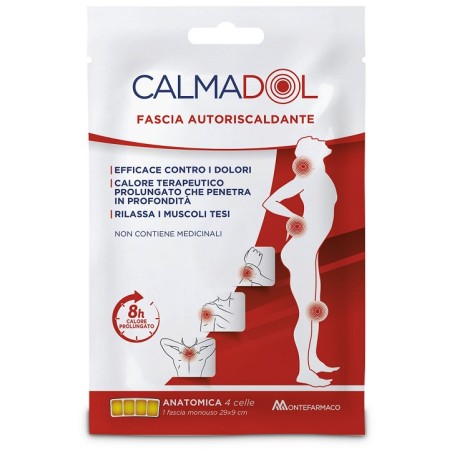 Montefarmaco Calmadol Fascia Autoriscaldante 1 Pezzo Montefarmaco Calmadol Fascia Autoriscaldante 1 Pezzo