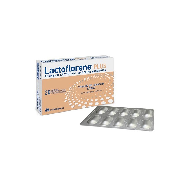 Montefarmaco Lactoflorene Plus 20 Capsule Gastroresistenti