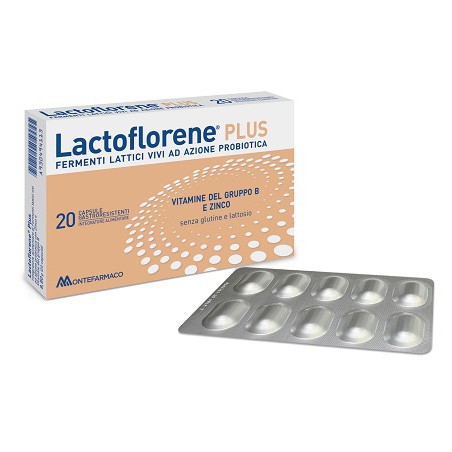 Montefarmaco Lactoflorene Plus 20 Capsule Gastroresistenti