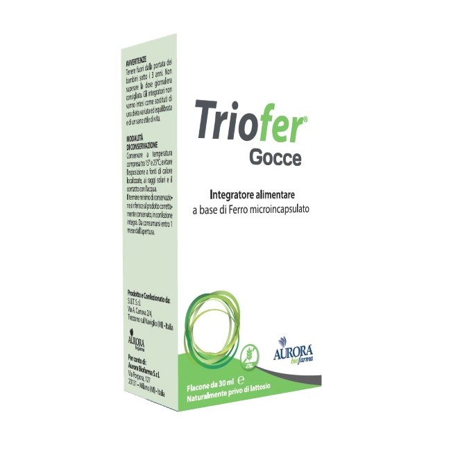 Aurora Biofarma Triofer Gocce 30 Ml