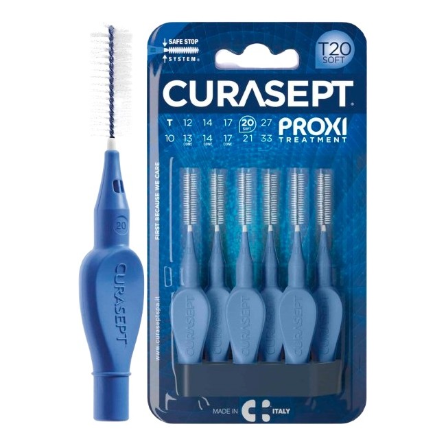 Curasept Proxi T20 Soft Blue 6 Pezzi Curasept Proxi T20 Soft Blue 6 Pezzi