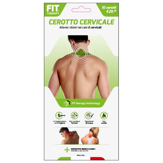 D. Fenstec Fit Therapy Cerotto Cervicale 10 Pezzi