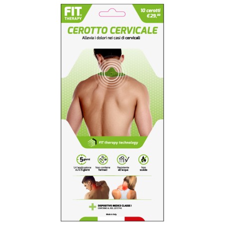 D. Fenstec Fit Therapy Cerotto Cervicale 10 Pezzi