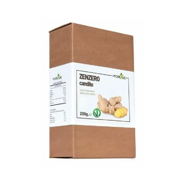 Forlive Zenzero In Pezzi Candito 200 G