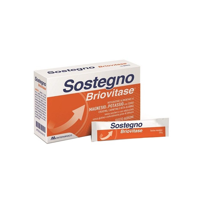 Montefarmaco Briovitase Sostegno 14 Bustine Monodose Montefarmaco Briovitase Sostegno 14 Bustine Monodose