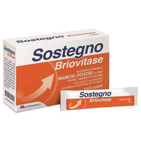 Montefarmaco Briovitase Sostegno 14 Bustine Monodose