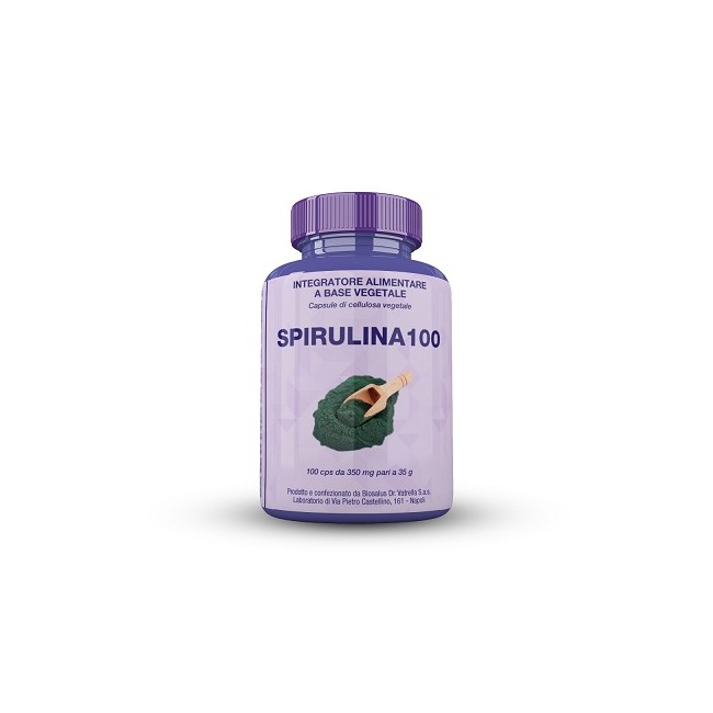 Biosalus Spirulina100 100 Capsule 35 Grammi Biosalus Spirulina100 100 Capsule 35 Grammi