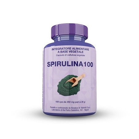 Biosalus Spirulina100 100 Capsule 35 Grammi