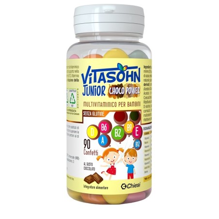 Chiesi Farmaceutici Vitasohn Junior Choco Power 90 Confetti Chiesi Farmaceutici Vitasohn Junior Choco Power 90 Confetti