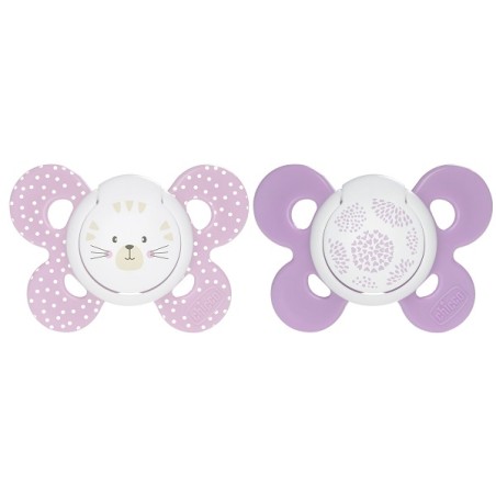 Chicco Succhietto Comfort Girl In Silicone 6-16 Mesi 1 Pezzo Chicco Succhietto Comfort Girl In Silicone 6-16 Mesi 1 Pezzo