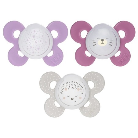 Chicco Succhietto Comfort Lumi In Silicone G16-36 Mesi 2 Chicco Succhietto Comfort Lumi In Silicone G16-36 Mesi 2