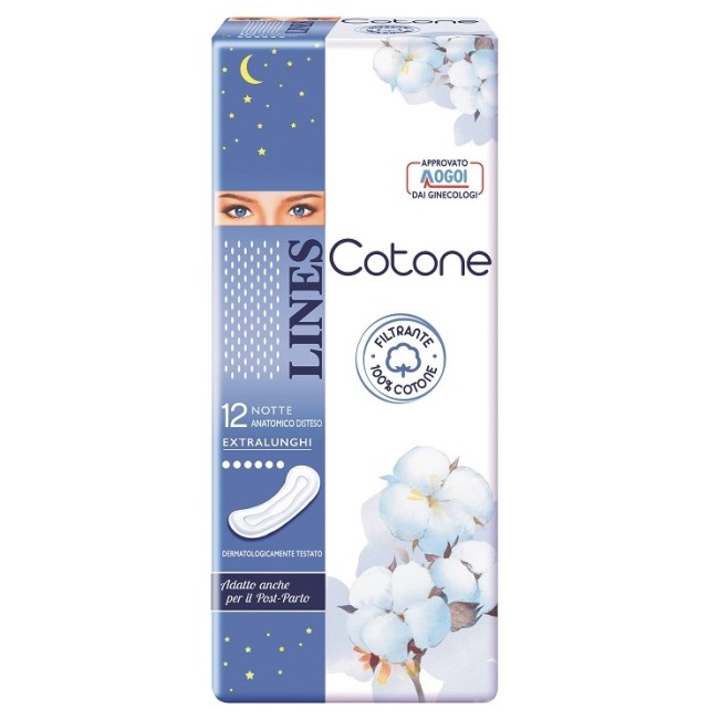 Fater Lines Cotone Non Ultra Notte Distesi 12 Pezzi Fater Lines Cotone Non Ultra Notte Distesi 12 Pezzi