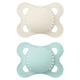 Mam Baby Mam Succhietto Original 2-6 Mesi Silicone Neutro 2 Pezzi