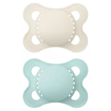 Mam Baby Mam Succhietto Original 2-6 Mesi Silicone Neutro 2 Pezzi Mam Baby Mam Succhietto Original 2-6 Mesi Silicone Neutro 2 Pezzi