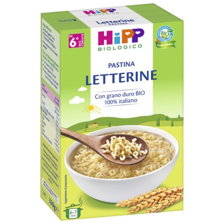 Hipp Bio Pastina Letterine 320 G Hipp Bio Pastina Letterine 320 G