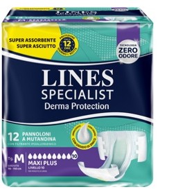Fater Pannolone Mutandina Lines Specialist Dermatologica Ap L 12 Pezzi