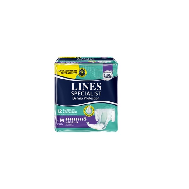 Fater Pannolone Mutandina Lines Specialist Dermatologica Ap L 12 Pezzi