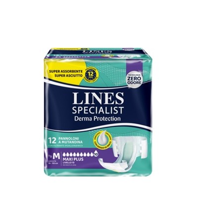 Fater Pannolone Mutandina Lines Specialist Dermatologica Ap L 12 Pezzi
