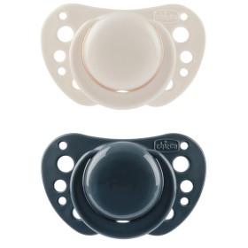 Chicco Succhietti Air Blu Silicone 6-16 Mesi 2 Pezzi