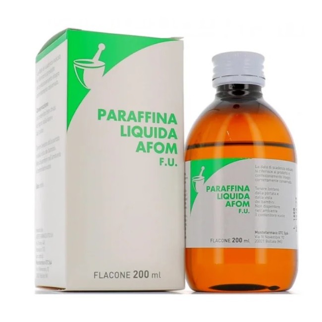 Montefarmaco Paraffina Liquida Afom Fu200ml Montefarmaco Paraffina Liquida Afom Fu200ml